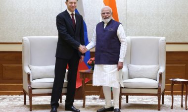प्रधानमंत्री नरेंद्र मोदी ने रूस के प्रथम उप प्रधानमंत्री डेनिस मंटुरोव से नई दिल्ली में मुलाकात की