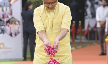 उपराष्ट्रपति सी.पी. राधाकृष्णन ने डॉ. सर्वपल्ली राधाकृष्णन की पुण्यतिथि पर दी श्रद्धांजलि