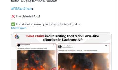 सरकार ने गृहयुद्ध जैसे हालात के दावे वाले वीडियो को फर्जी बताया