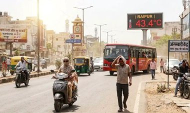 छत्तीसगढ़ में गर्मी का कहर जारी, कई शहरों में 44 डिग्री पारा, IMD ने दिया लू का अलर्ट; आंगनबाड़ी केंद्रों का समय बदला
