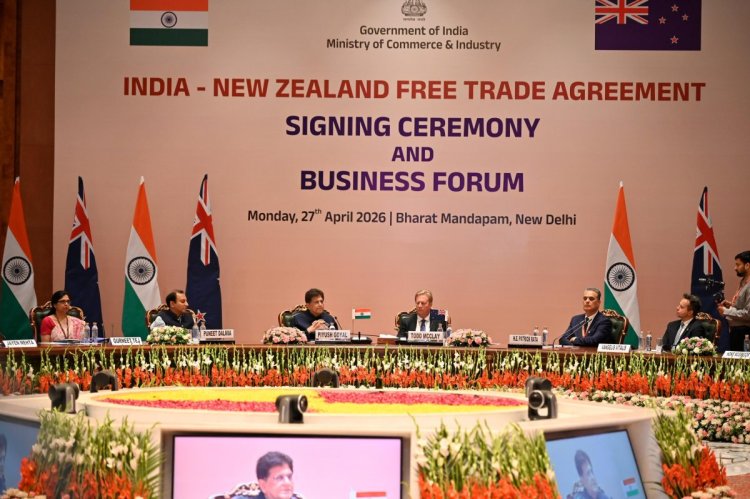 प्रधानमंत्री नरेंद्र मोदी ने भारत-न्यूजीलैंड एफटीए को बताया ऐतिहासिक क्षण